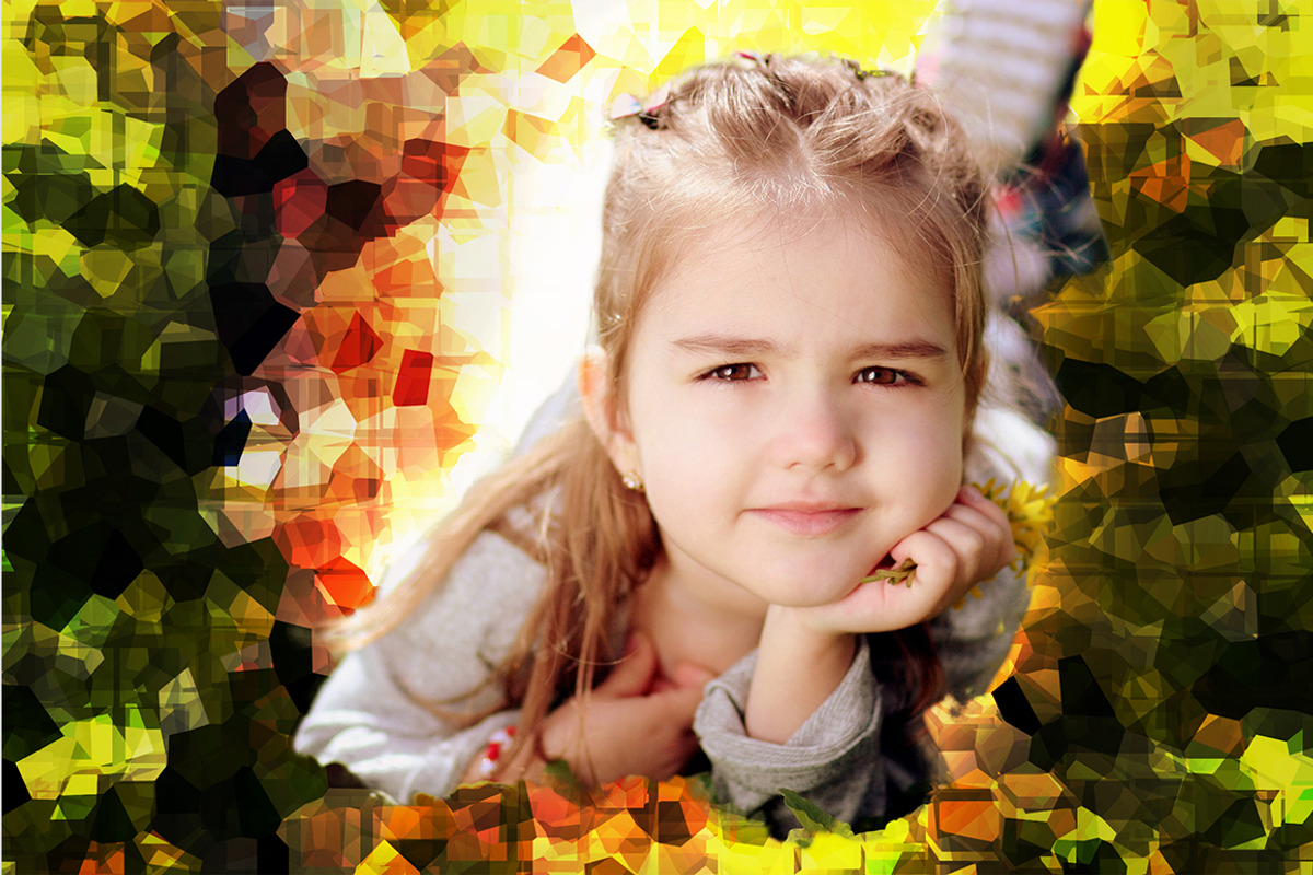 Glass Glow Photoshop Action, an Action Add-On by KiraYamato Design Studio (Photo 1 of 12)