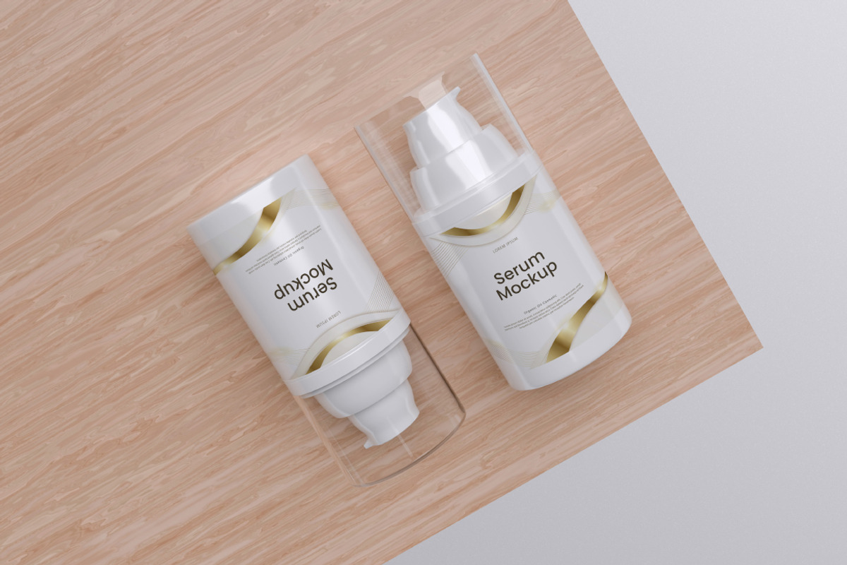 Serum Mockup Bundle Set, a Packaging Mockup by Rielismee (Photo 5 of 5)