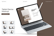 Tablet Device Mockup, an iPad Mockup by Rizky Audymas (Thumbnail 1 of 9)
