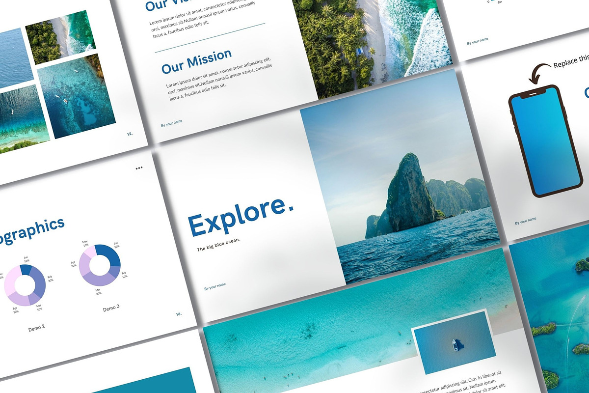 17 CANVA Minimal Presentation Slides, a Presentation Template by Palm Creatives (Photo 1 of 8)