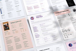 1000 Word Resume Bundle Template