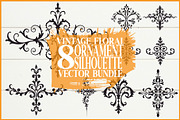 Vintage Floral Ornament  Set, an Illustration by yasushie (Thumbnail 1 of 9)