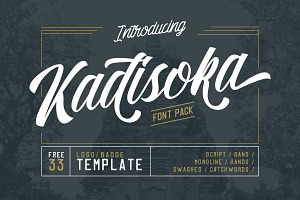 Kadisoka Family 5 Fonts