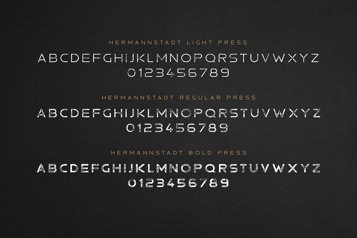 Hermannstadt Font Family preview 6