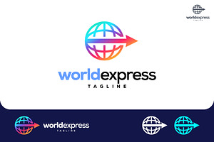 World Express delivery logo