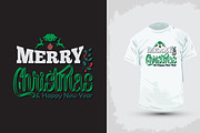 Merry Christmas T-shirt Design, a Stationery Template by hkmonir (Thumbnail 2 of 3)