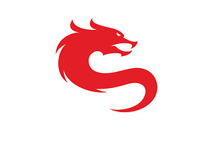 Dragon vector icon illustration, a Graphic by T.Vooka