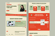 Dottiey – Portfolio Website UI Figma, an UI Kit Template by peterdraw (Thumbnail 2 of 6)