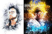 Smoke Manipulation Photoshop Action, an Action Add-On by MRI STUDIO (Thumbnail 1 of 18)
