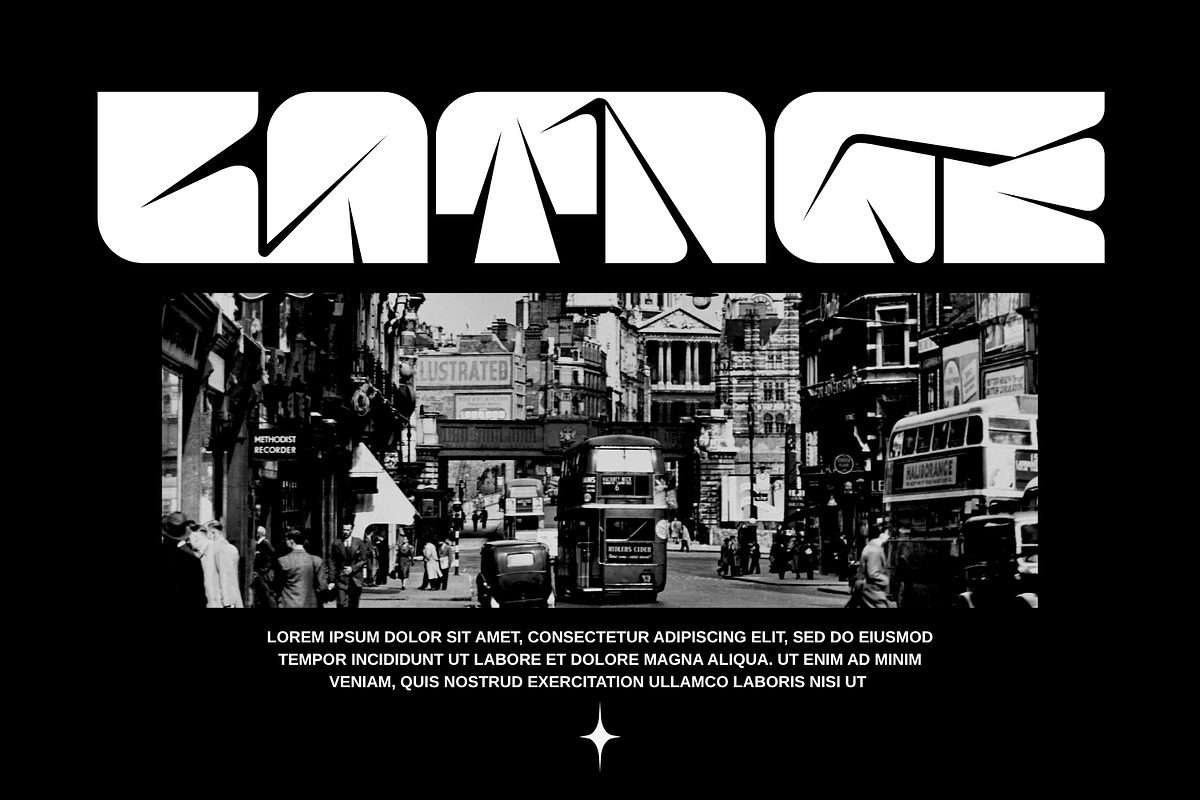 Across Others - Futuristic Font, a Sans Serif Font by 177Studio (Photo 6 of 8)