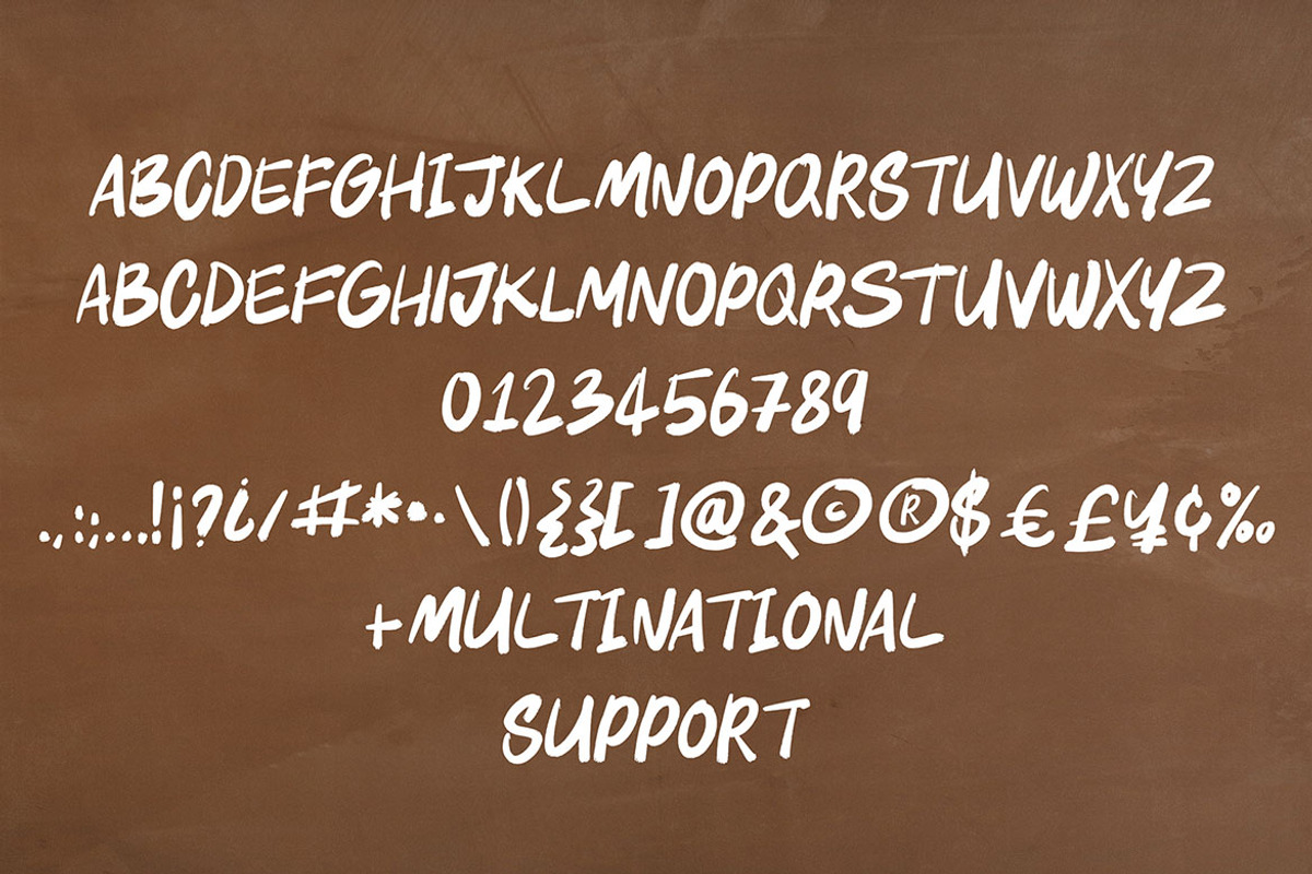 Fast Pass Casual Marker Font, a Handwritten Font by Deeezy (Photo 4 of 6)