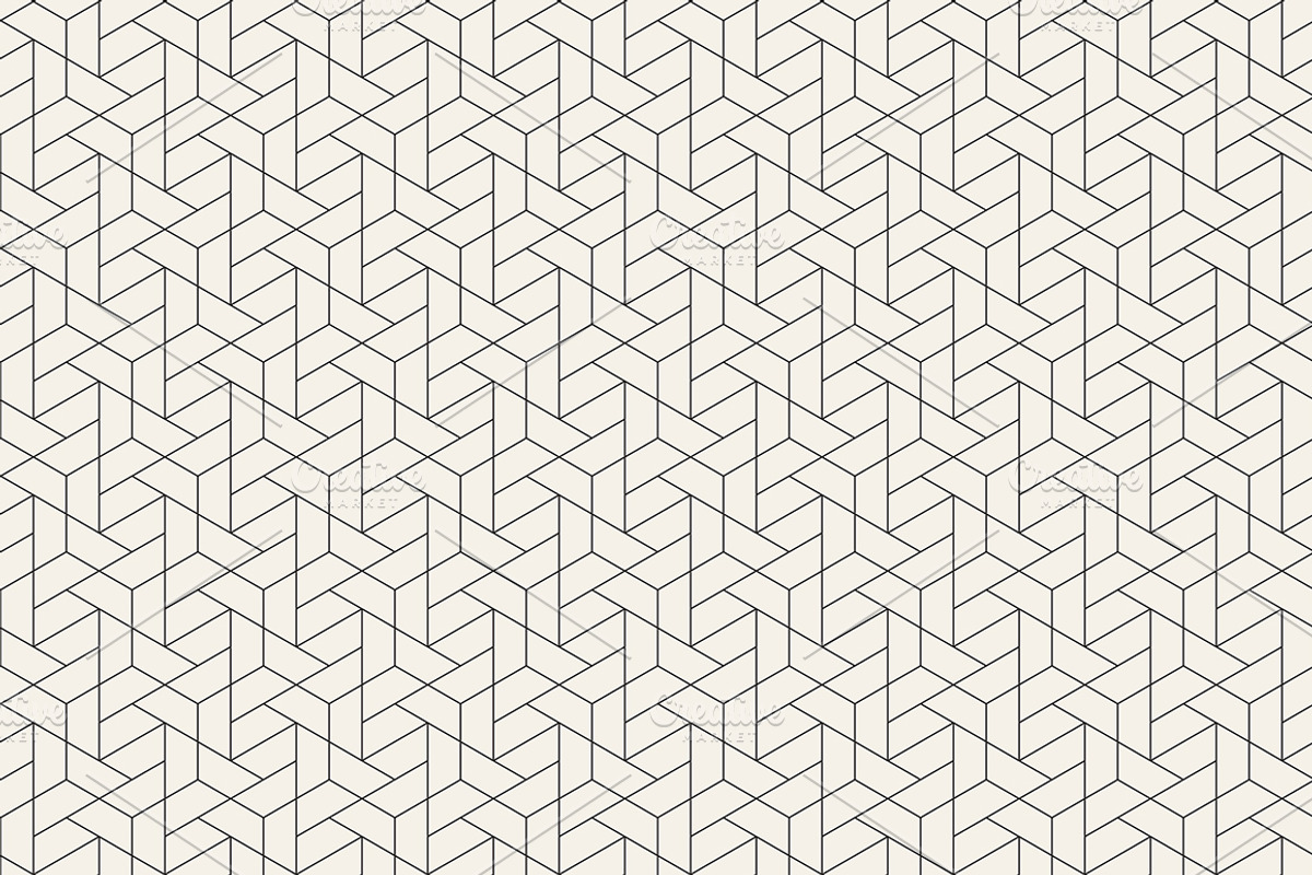 Geometric Seamless Patterns Set 7, a Pattern Graphic by Curly_Pat (Photo 3 of 5)