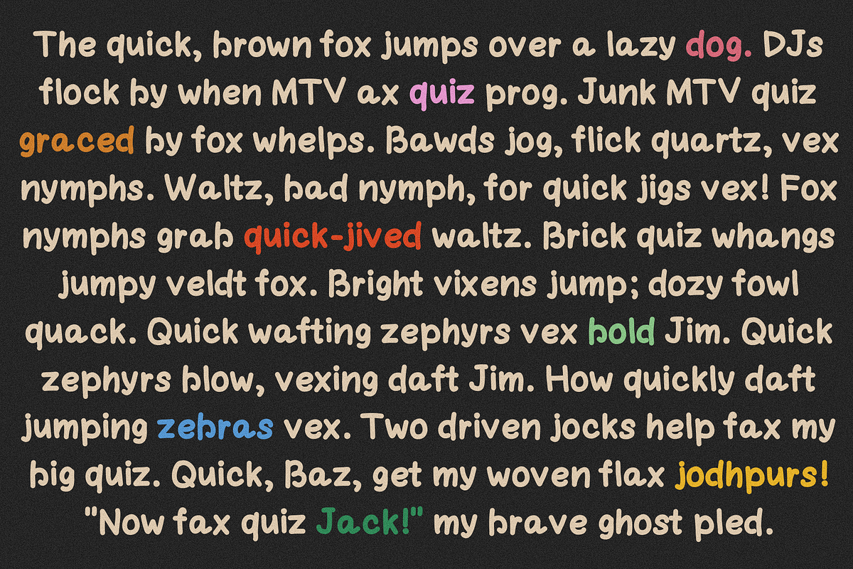 Pigeonnie | Handwritten Display Font, a Handwritten Font by Ashiya Pixel (Photo 6 of 7)