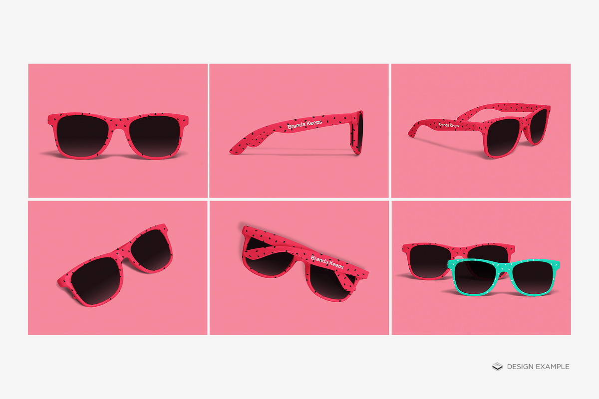 Sunglasses Mock-up, an Apparel Mockup by Branda Keeps (Photo 5 of 17)