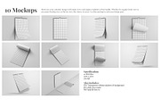 Wire Wall Calendar Mockup Set, a Mockup by Remnand Studio (Thumbnail 2 of 11)