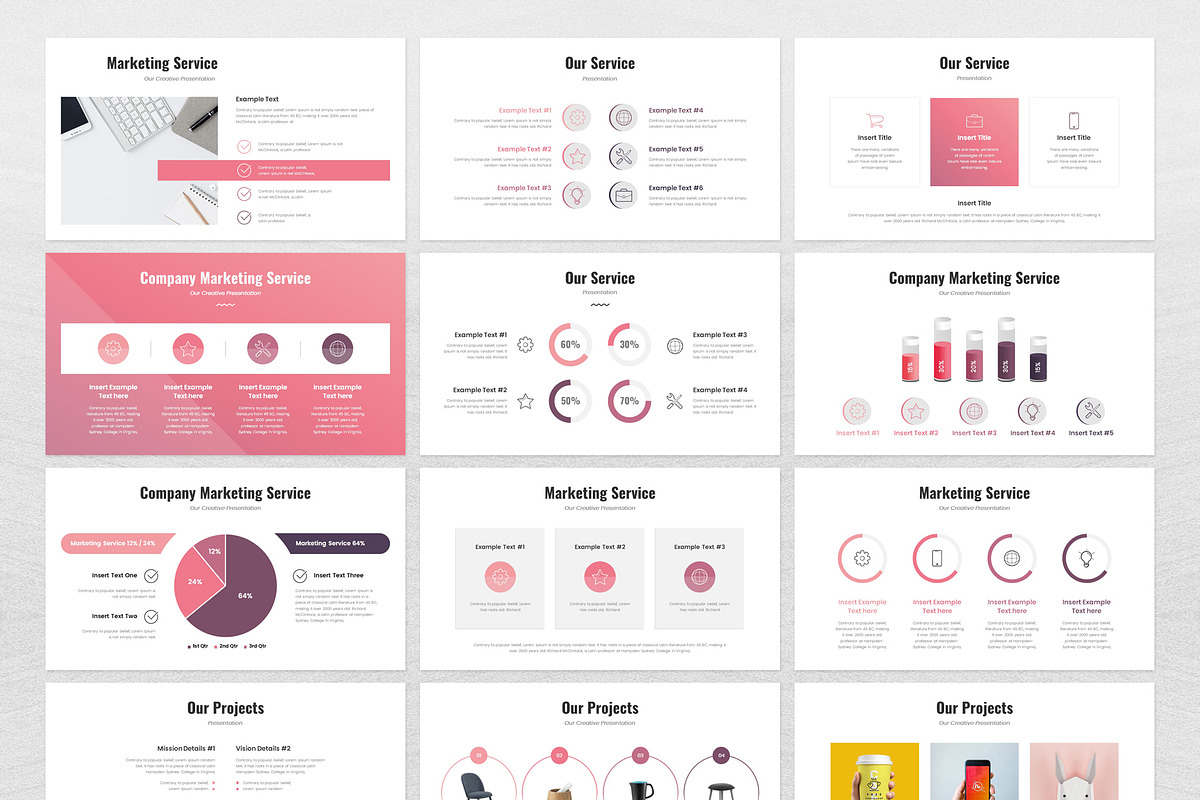 Digital Marketing Plan PowerPoint, a Presentation Template by White Graphic (Photo 6 of 9)