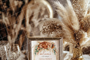 Boho 8x10 table sign number mockup, an Advertising Mockup by Blush Roses Print (Thumbnail 4 of 9)