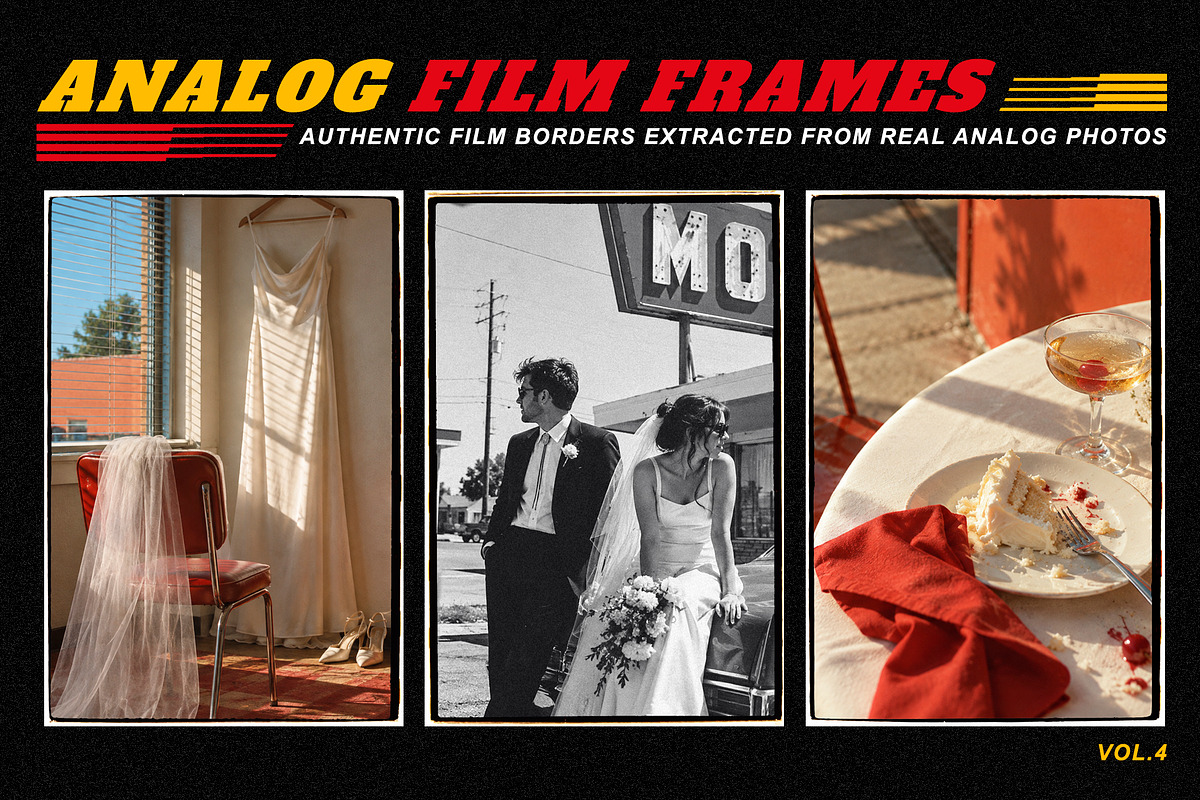 REALISTIC ANALOG FILM FRAME V.4, a Social Media Template by El Oasis Market (Photo 1 of 6)