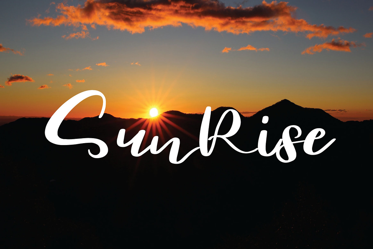 Happy Font preview 4