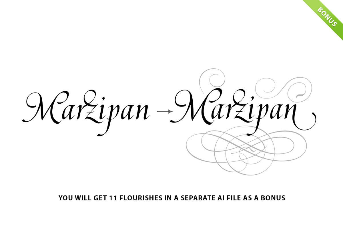 November Calligraphy Wedding Script preview 3