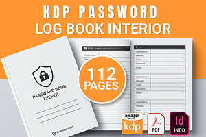 Password Log Book KDP Interior