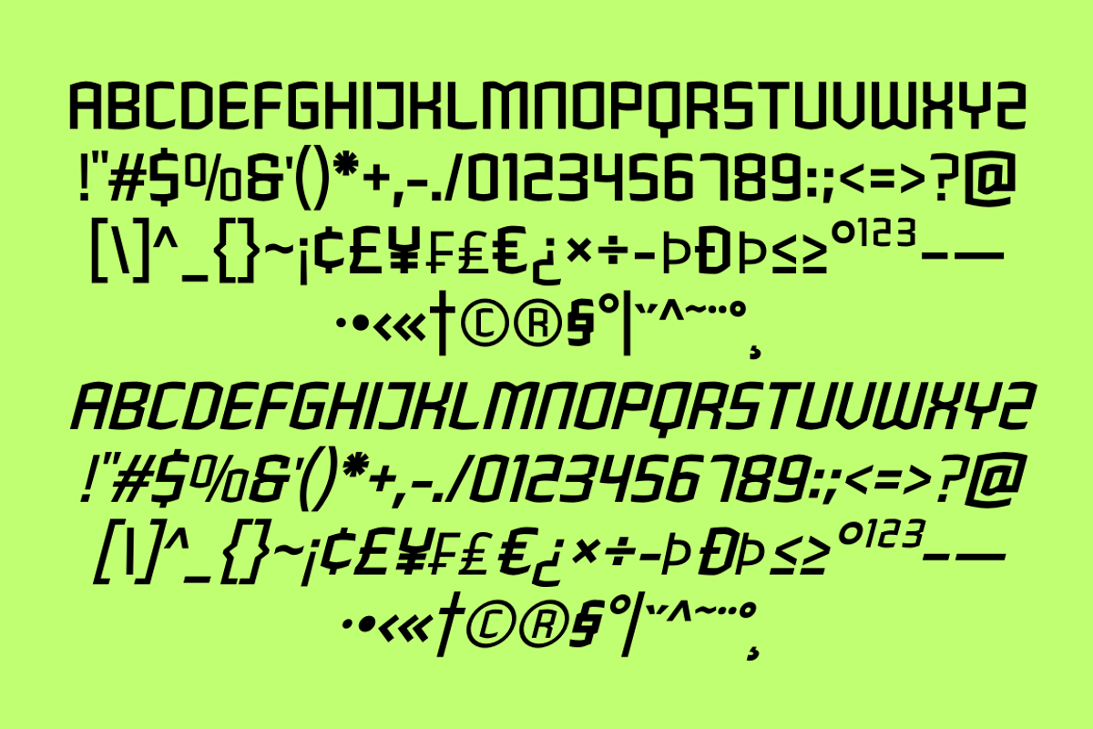 Kamujaya Font, a Sans Serif Font by Sronstudio (Photo 10 of 10)