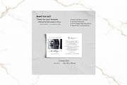 Funeral Thank You Card Canva FR004, a Card Template by TyphoonStudio (Thumbnail 2 of 7)