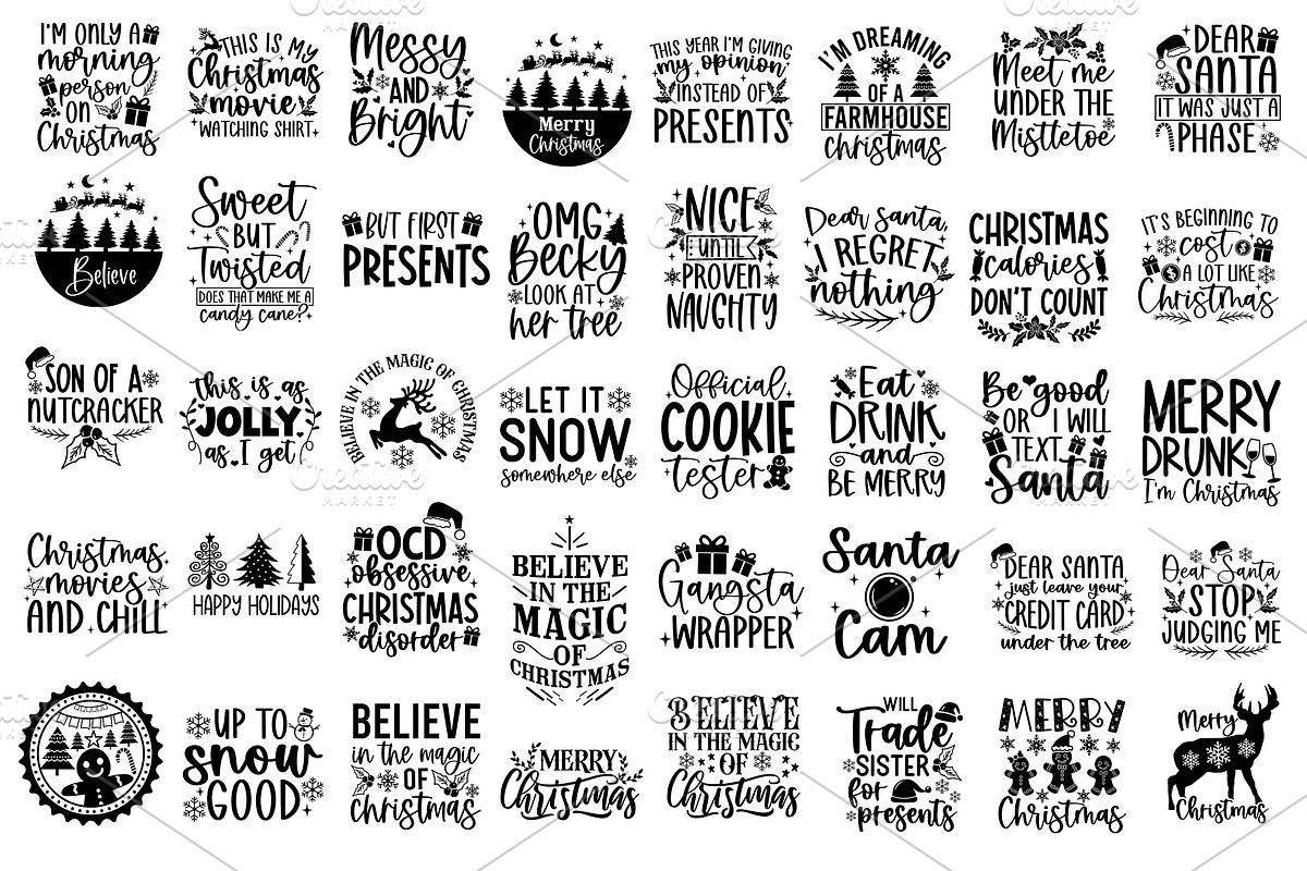 Christmas SVG Bundle, Winter SVG, a Graphic by Designer302 (Photo 2 of 3)