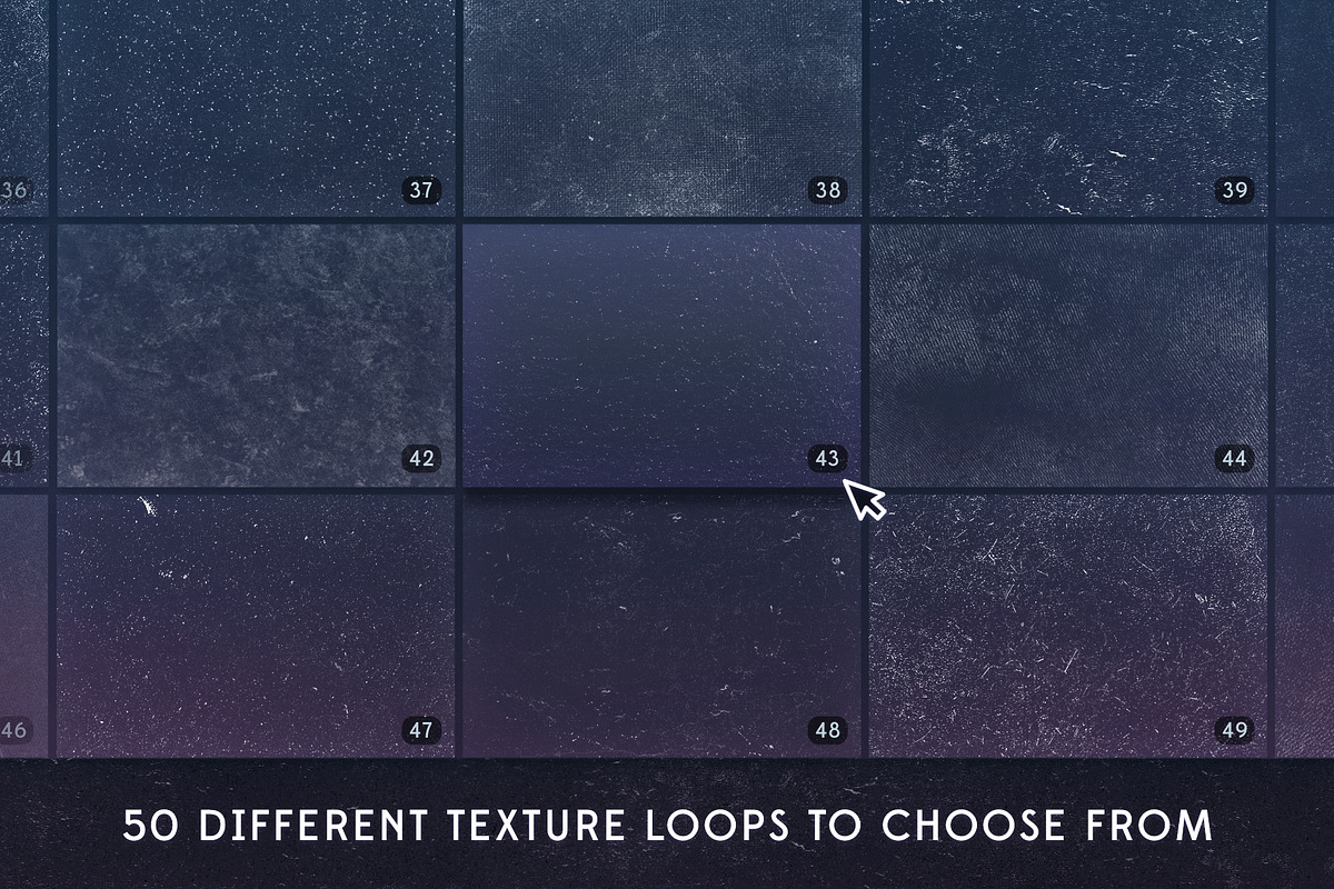 50 4K Film Grain & Grunge Loops, a Texture Graphic by Liam McKay (Photo 14 of 14)