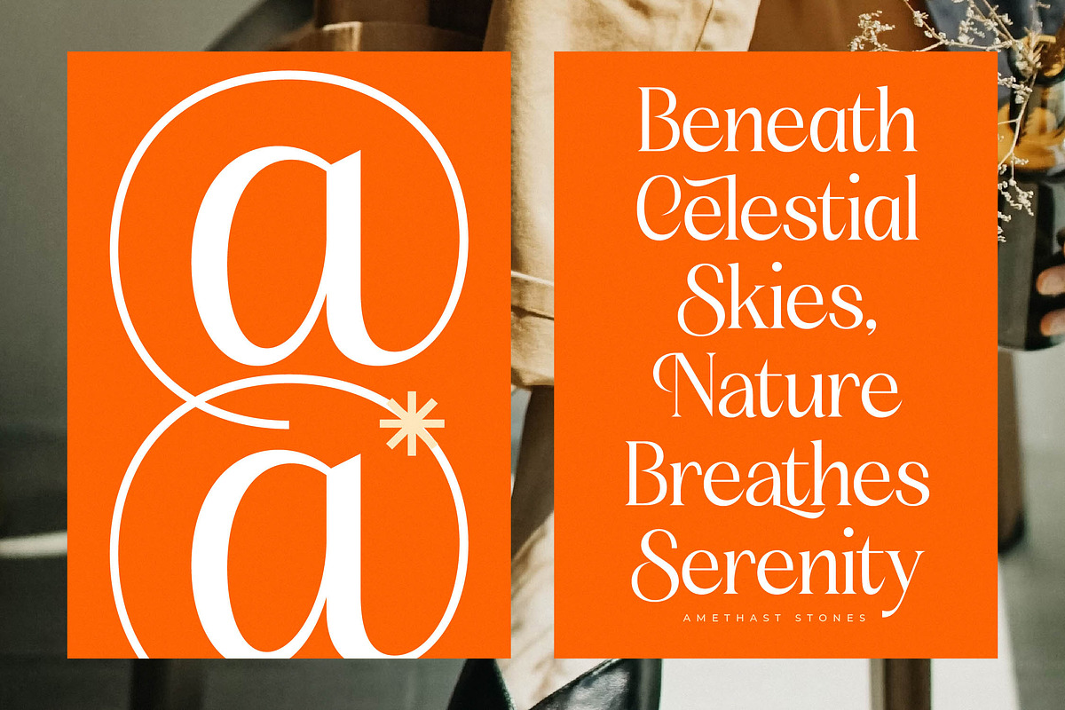 Amethast Stones Modern Serif, a Serif Font by timelesstype.co (Photo 5 of 20)