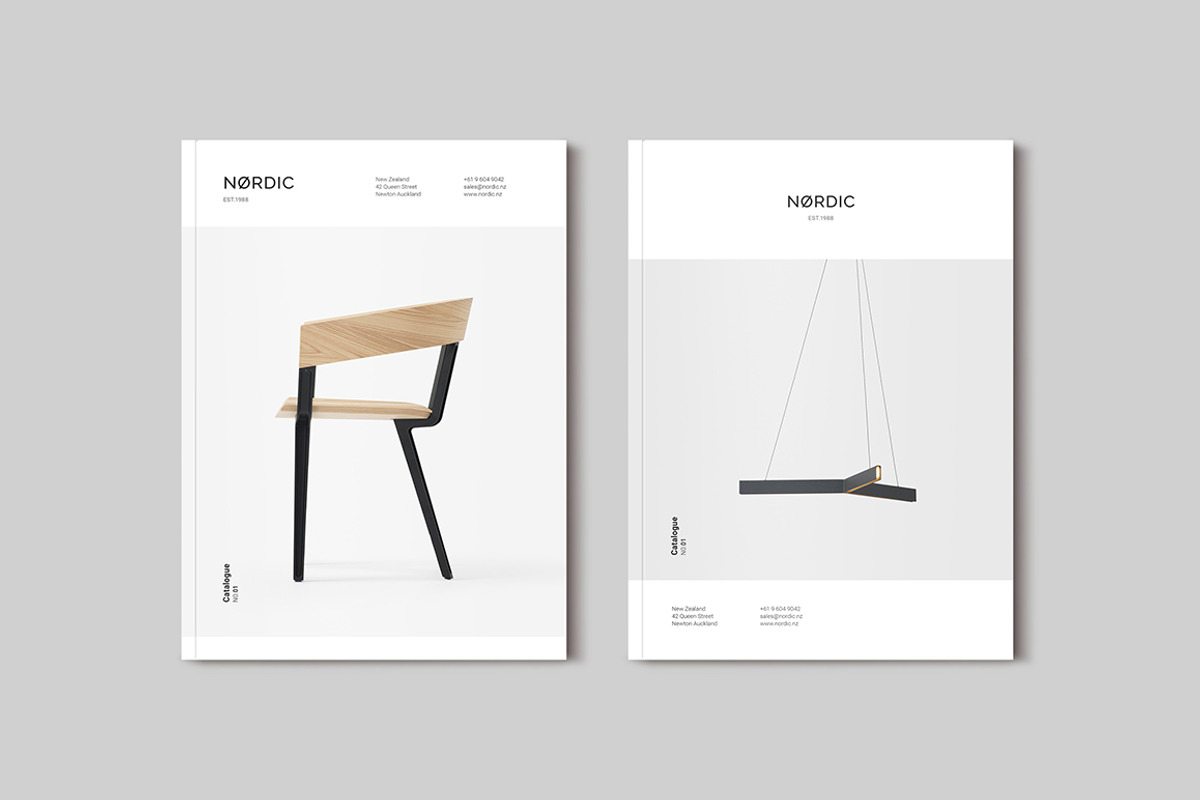 Nordic - Portrait Catalog Template, a Brochure Template by Jorge Lima (Photo 18 of 18)