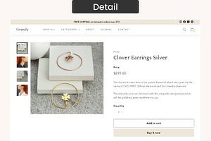 Gemify Jewelry Shopify Theme