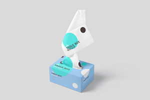 Tissue Paper Box Mockups