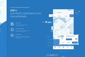 Tapky 1 Wireframe Kit