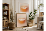 Elegant Boho Frame Mockup in Sunlit, a Product Mockup by MockupWizard (Thumbnail 5 of 5)