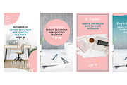 Facebook Ad Templates Canva, a Social Media Template by Gorgeous Graphics (Thumbnail 2 of 6)