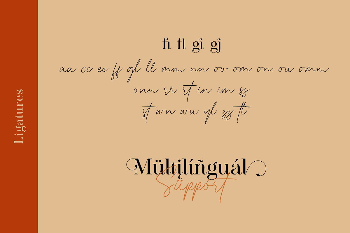 Luthon Southard | Stylish Font Duo, a Handwritten Font by Lemonthe (Photo 8 of 10)