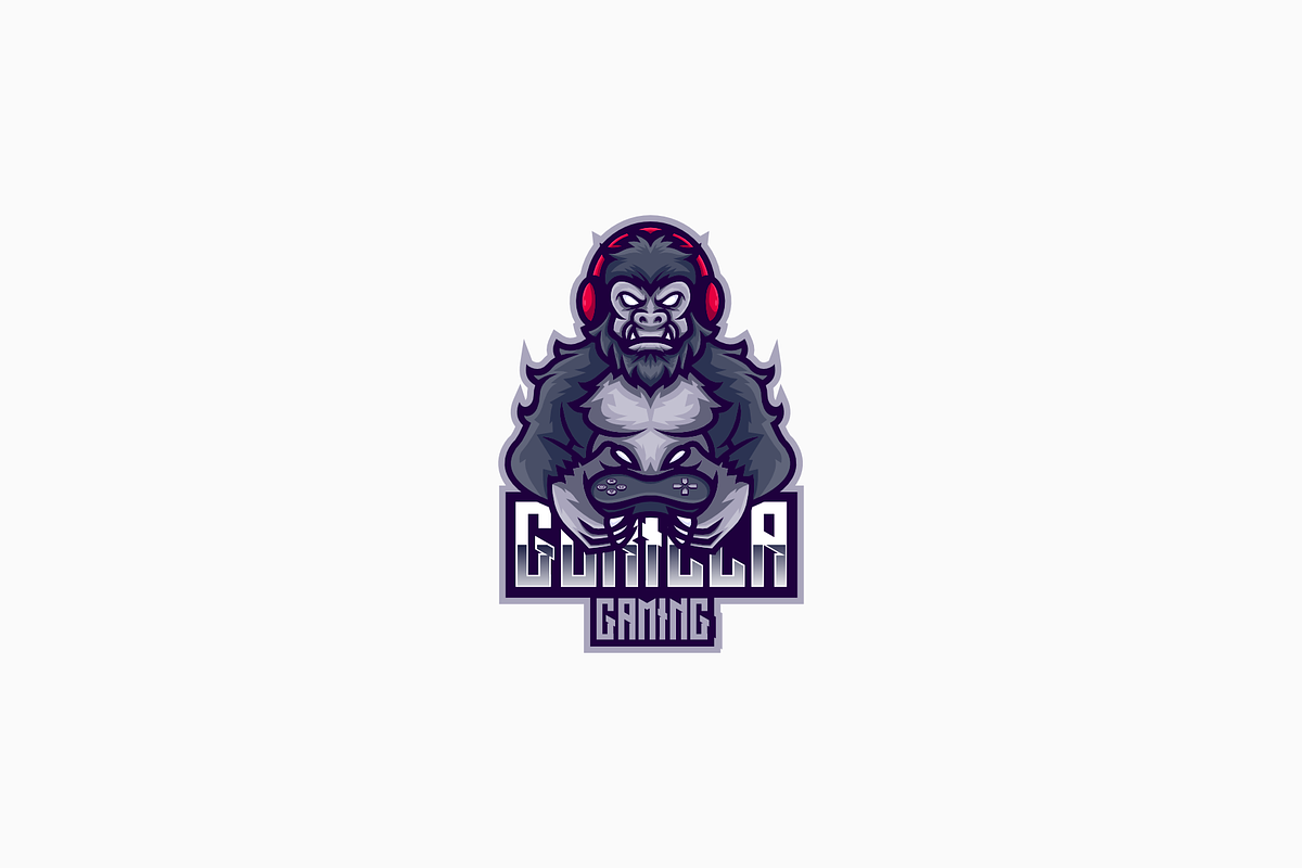 Gorilla E- Sport and Sport Logo, a Branding & Logo Template by Artnivora.Std