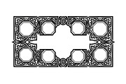 Ornamental Frame SVG Bundle, an Illustration by jahid234 (Thumbnail 6 of 31)