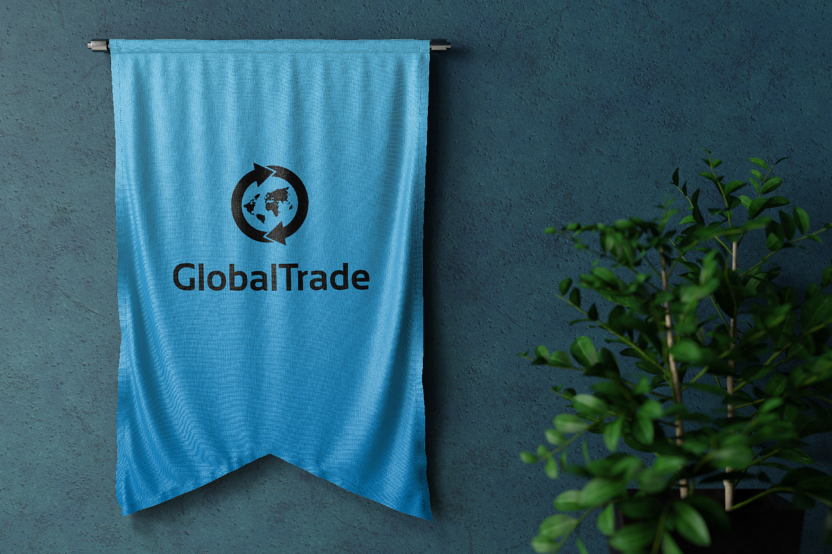 Global Trade Logo Design Template, a Branding & Logo Template by bvcreates (Photo 8 of 8)