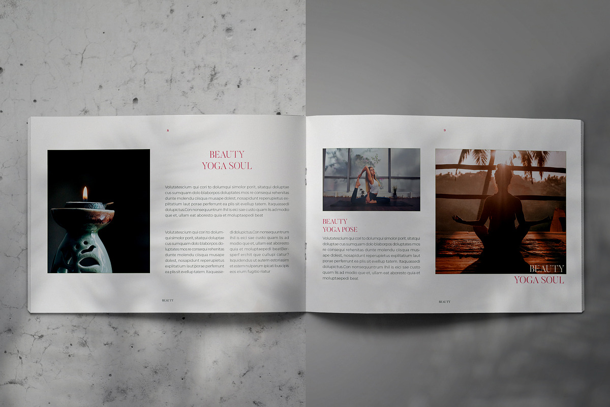 BEAUTY Lookbook Brochure Template, a Brochure Template by Indotitas (Photo 5 of 9)