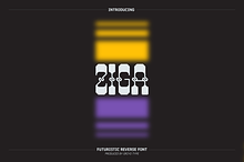 Ziga - Futuristic Display Typeface