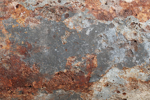 Surface of rusted metal with brown, a Photo by Pavel_design