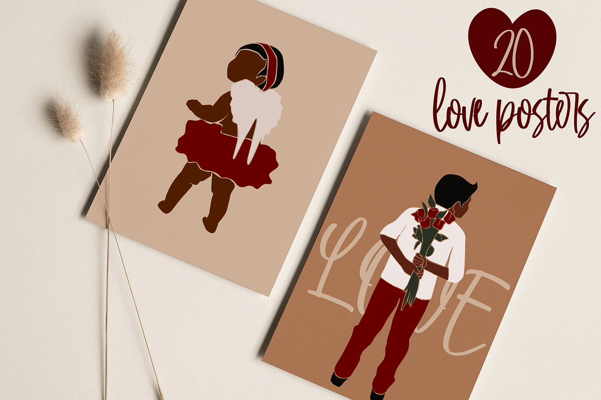 Fall in love. Valentine's Day, a Decorative Illustration by EasyArt (Photo 5 of 9)