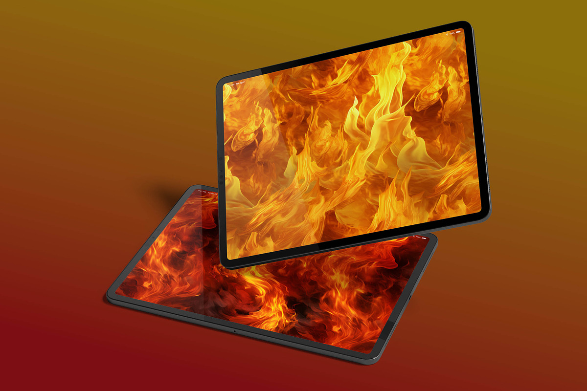 Fire Flame Seamless Pattern, a Pattern Graphic by Forhadx5 (Photo 11 of 13)