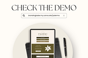 Canva Link in Bio Template, a Landing Page Template by Branding Babe Co. (Thumbnail 5 of 5)