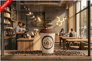 Coffee Cup PSD, a Cups & Container Mockup by Bruno's Shop (Thumbnail 1 of 3)