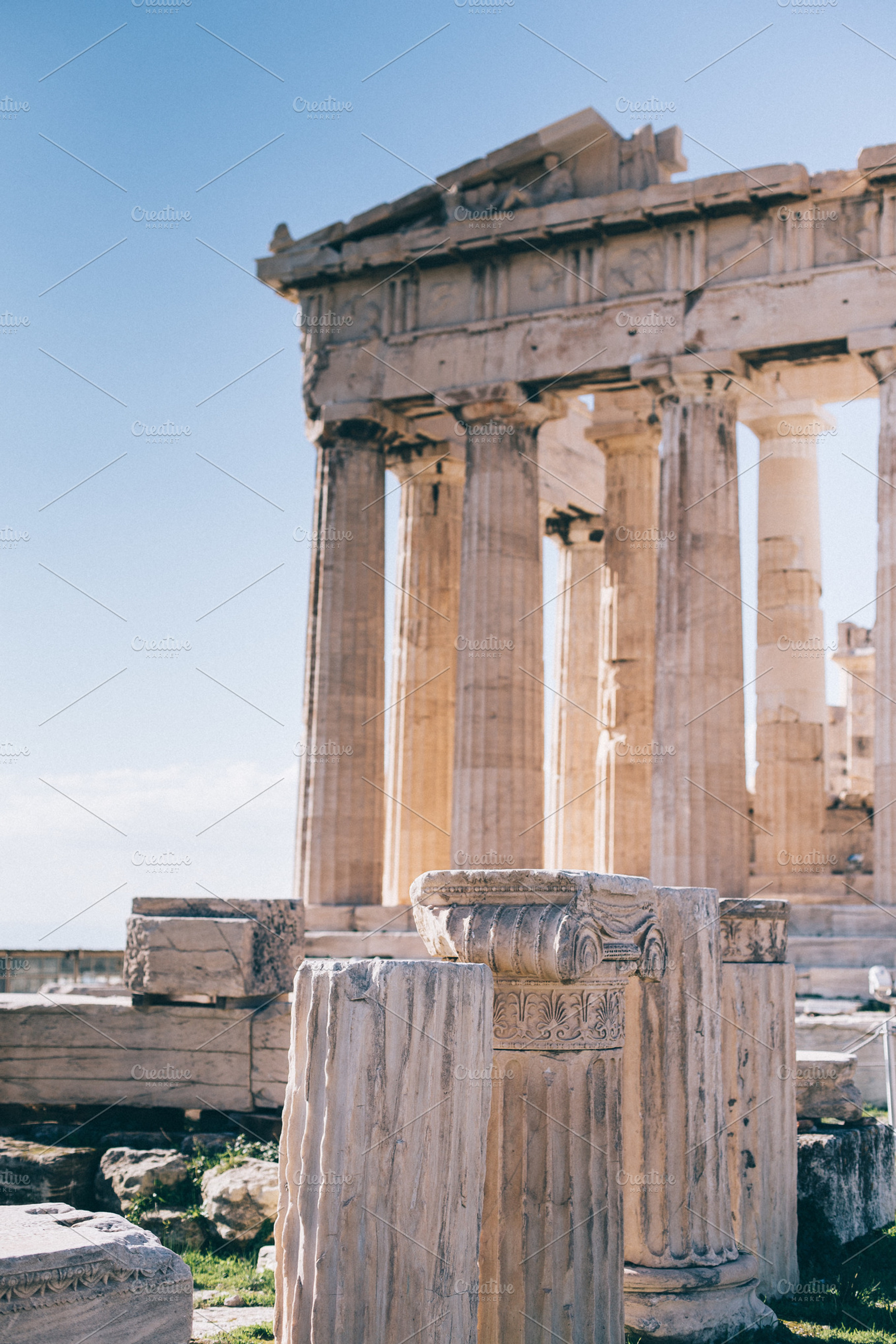 Parthenon 6 featuring parthenon, greece, and europe, an Architecture Photo by Walking Blonde