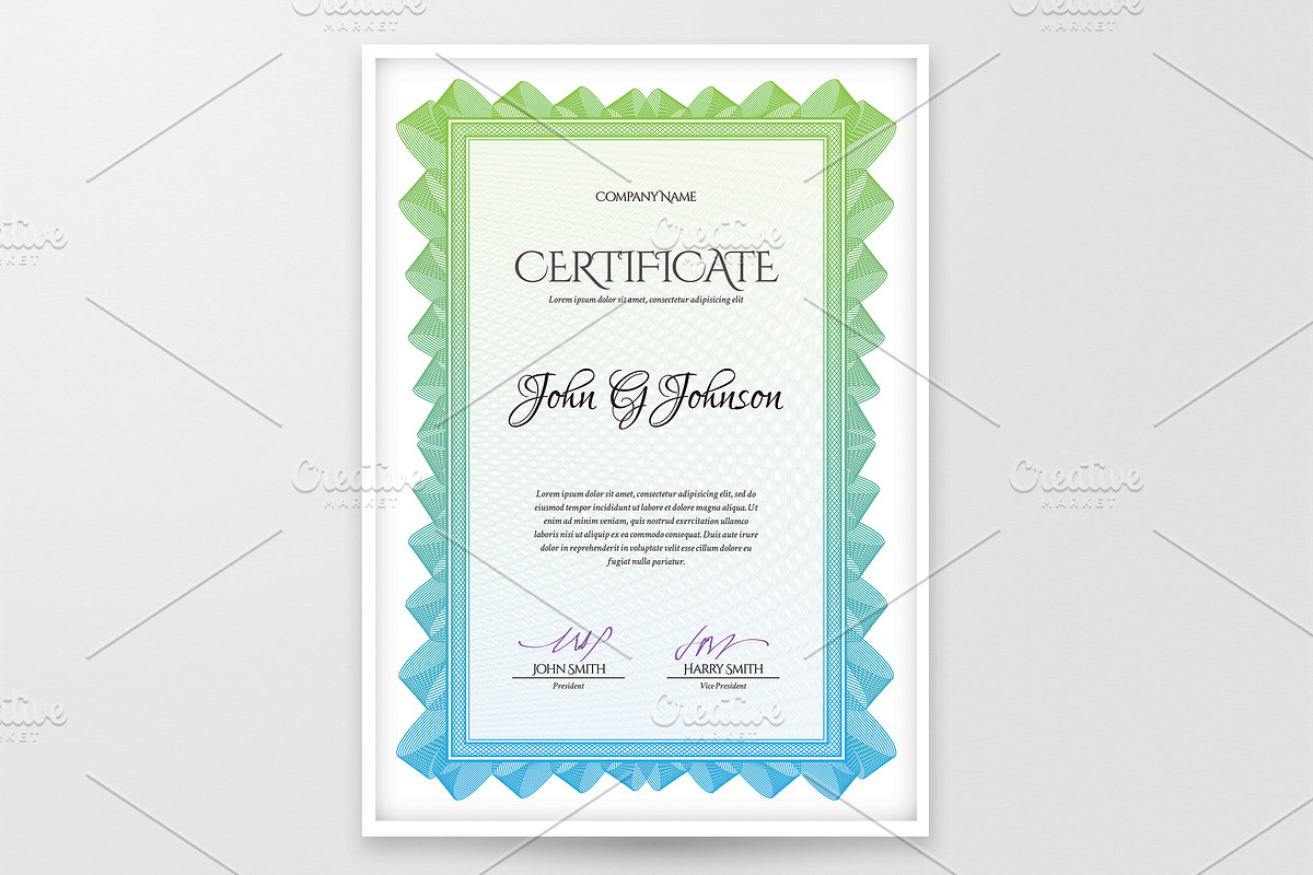 Multipurpose Template Certificate, a Stationery Template by Sunny (Photo 9 of 9)