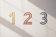 Metal Foil Embossed Print Mockup, a Mockup by Design Squad (Thumbnail 2 of 6)